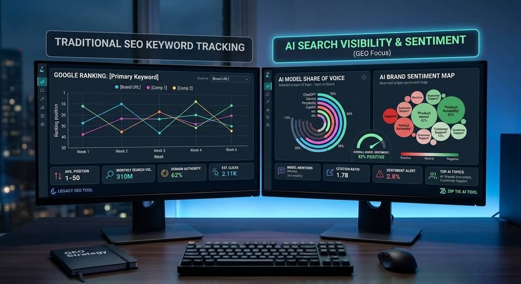 AI-Search-vs-Traditional-SEO-Comparison (1) comparison-between-traditional-seo-keyword-tracking-and-ai-search-engine-optimization