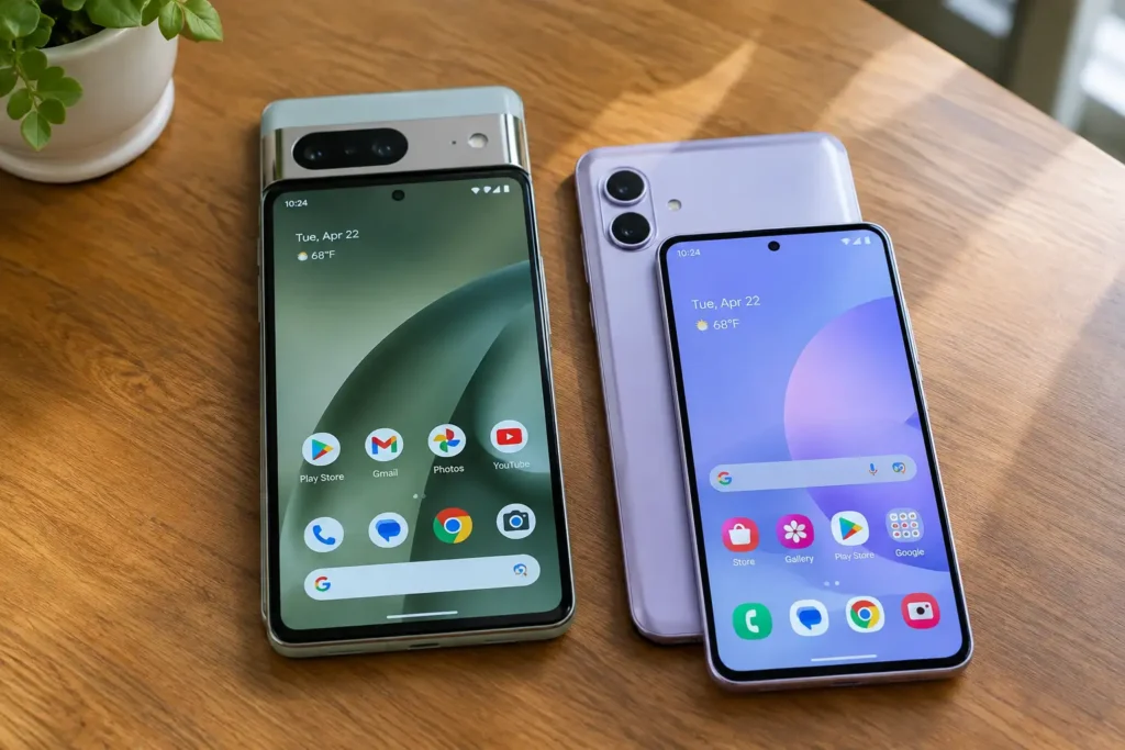 google-pixel-vs-iphone-comparison-side-by-side-smartphones